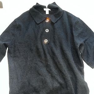 Knitted short sleeve